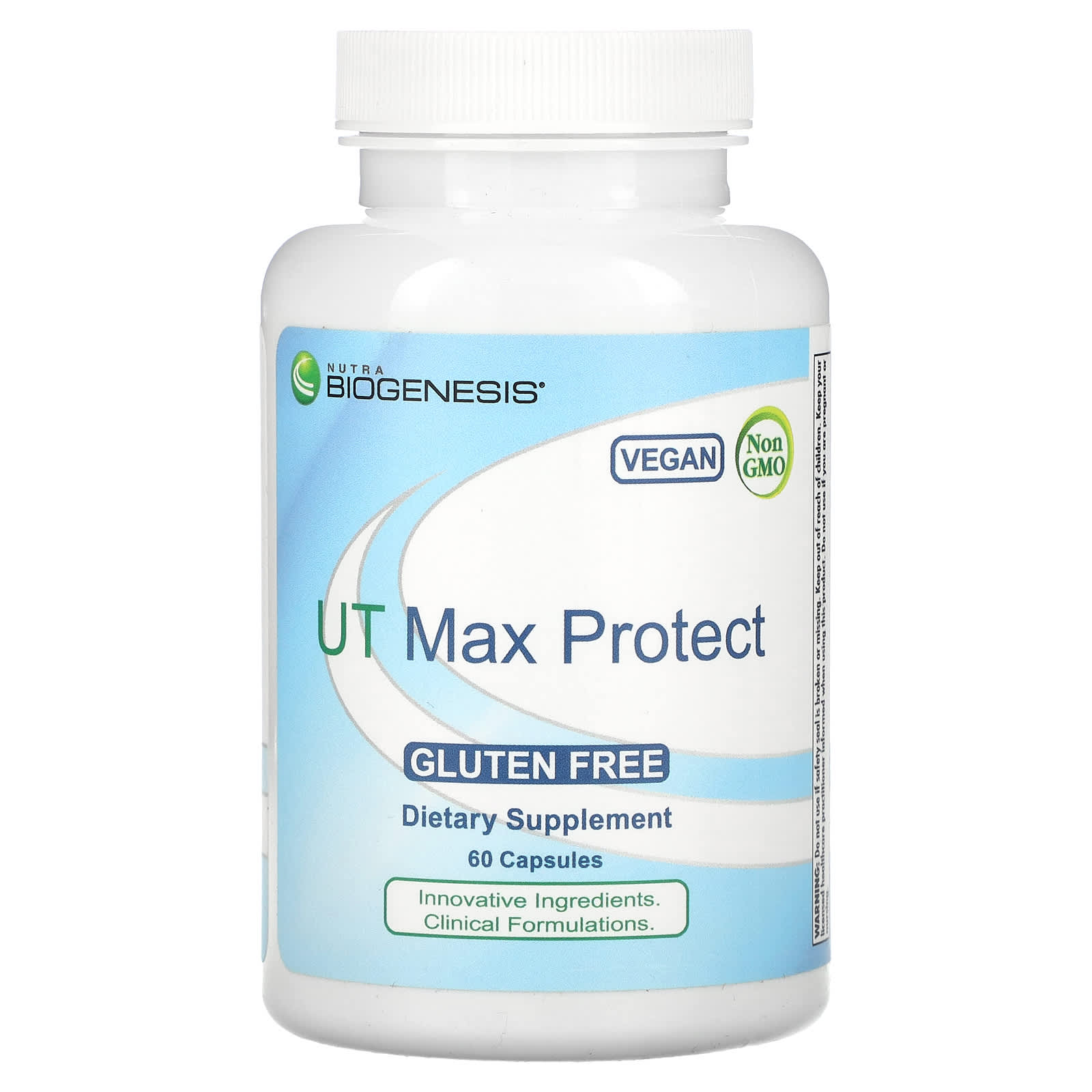Nutra BioGenesis, UT Max Protect, 60 Vegatable Capsules UPC 812806102471 | HiLife Vitamins